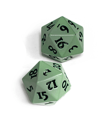 Ultra Pro - Vivid Heavy Metal D20 Dice - Cool Matcha